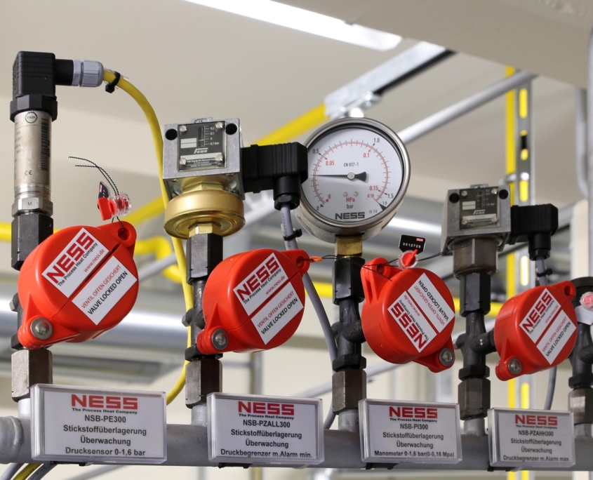 Nitrogen blankets against oxidation NESS Wärmetechnik